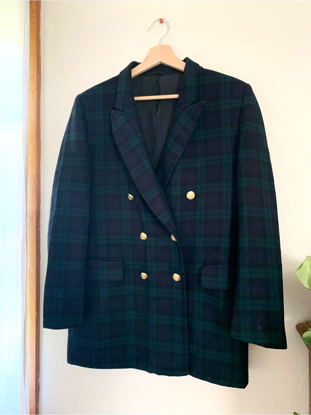 Vintage Brooks Brothers Tartan Blazer. New wool, Silk. Premium. Women’s 10.